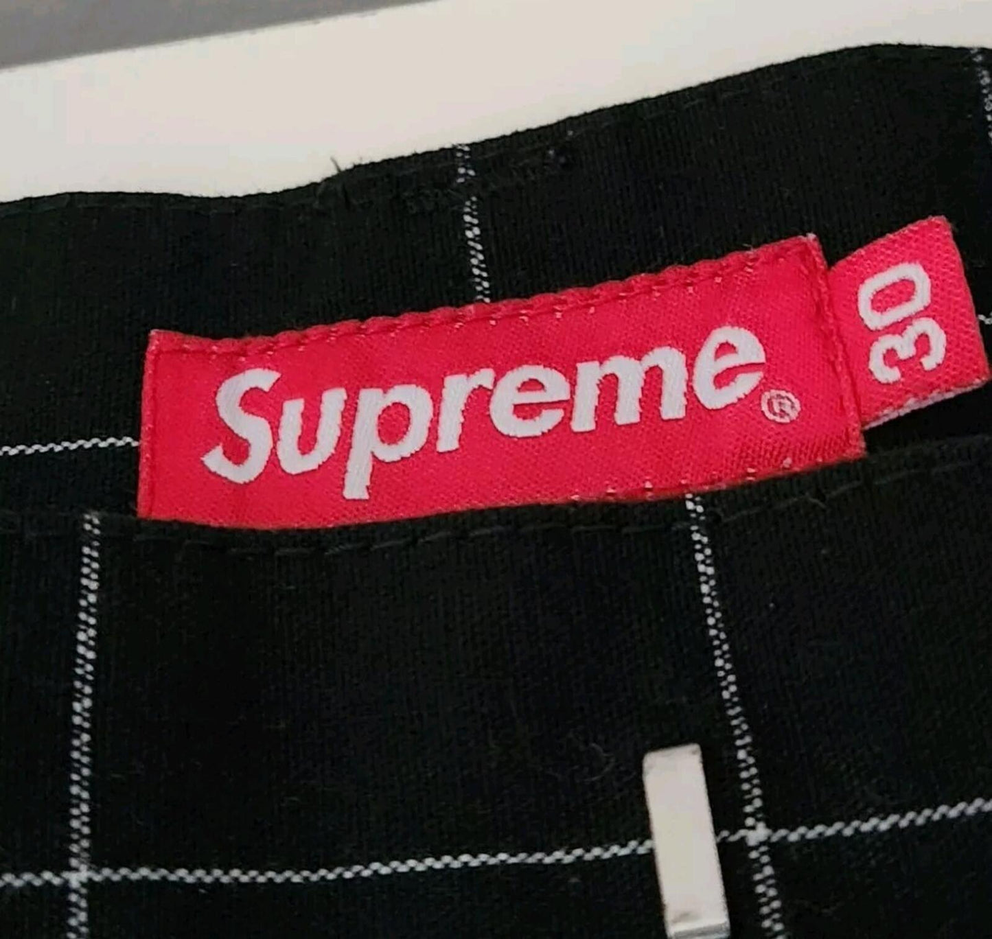 SS14 Supreme Work Short Black Size S 30