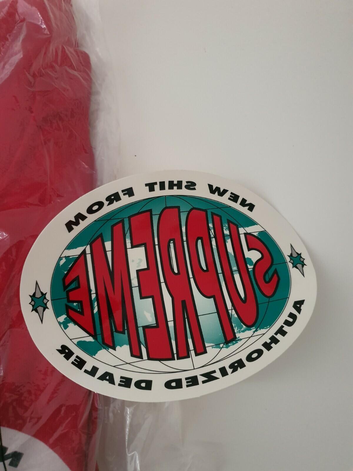 FW19 Supreme NEW SHI T Tee Size XL Red