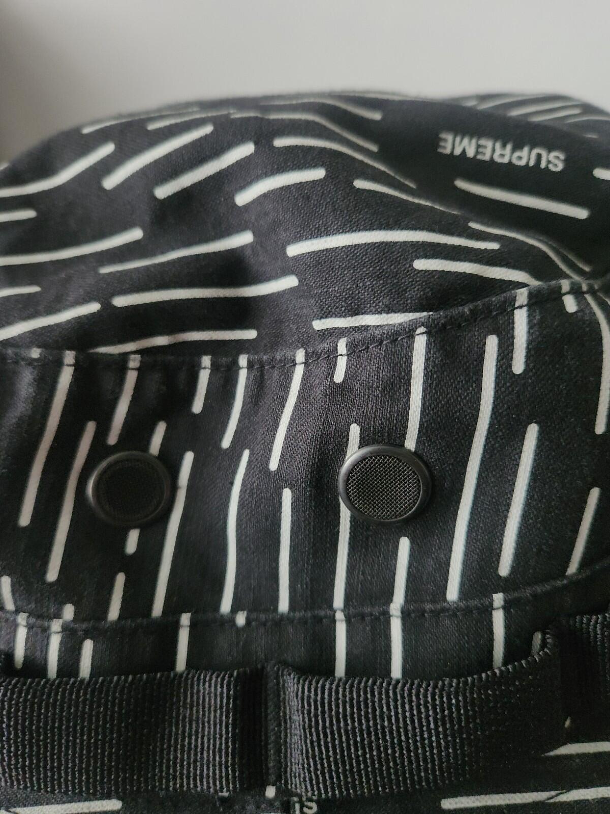 FW24 Supreme Military Boonie Black Raindrop Size S/M
