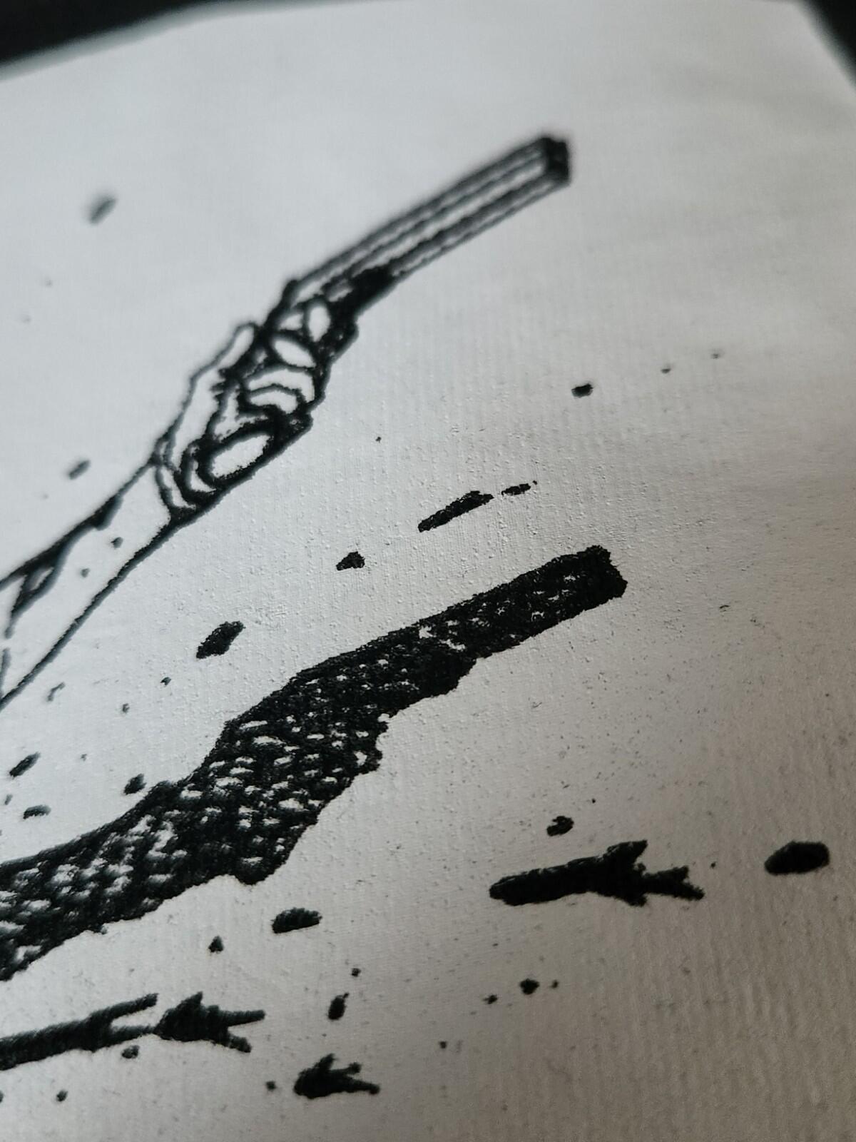 FW17 Supreme x Akira Yamagata Tee Schwarz Größe M Anime