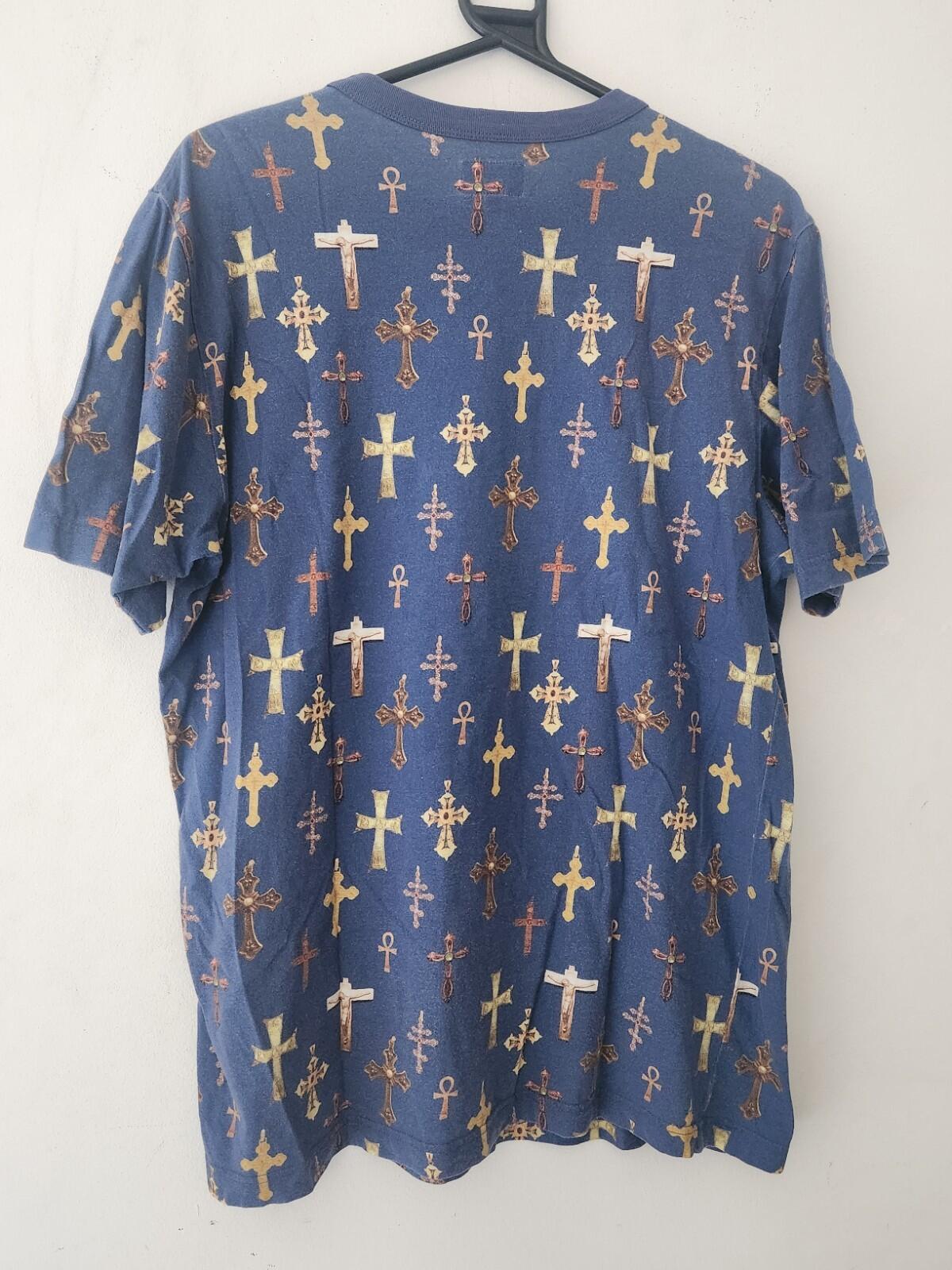 SS13 Supreme Crosses Tee size L large navy T-shirt 2013 vintage rare