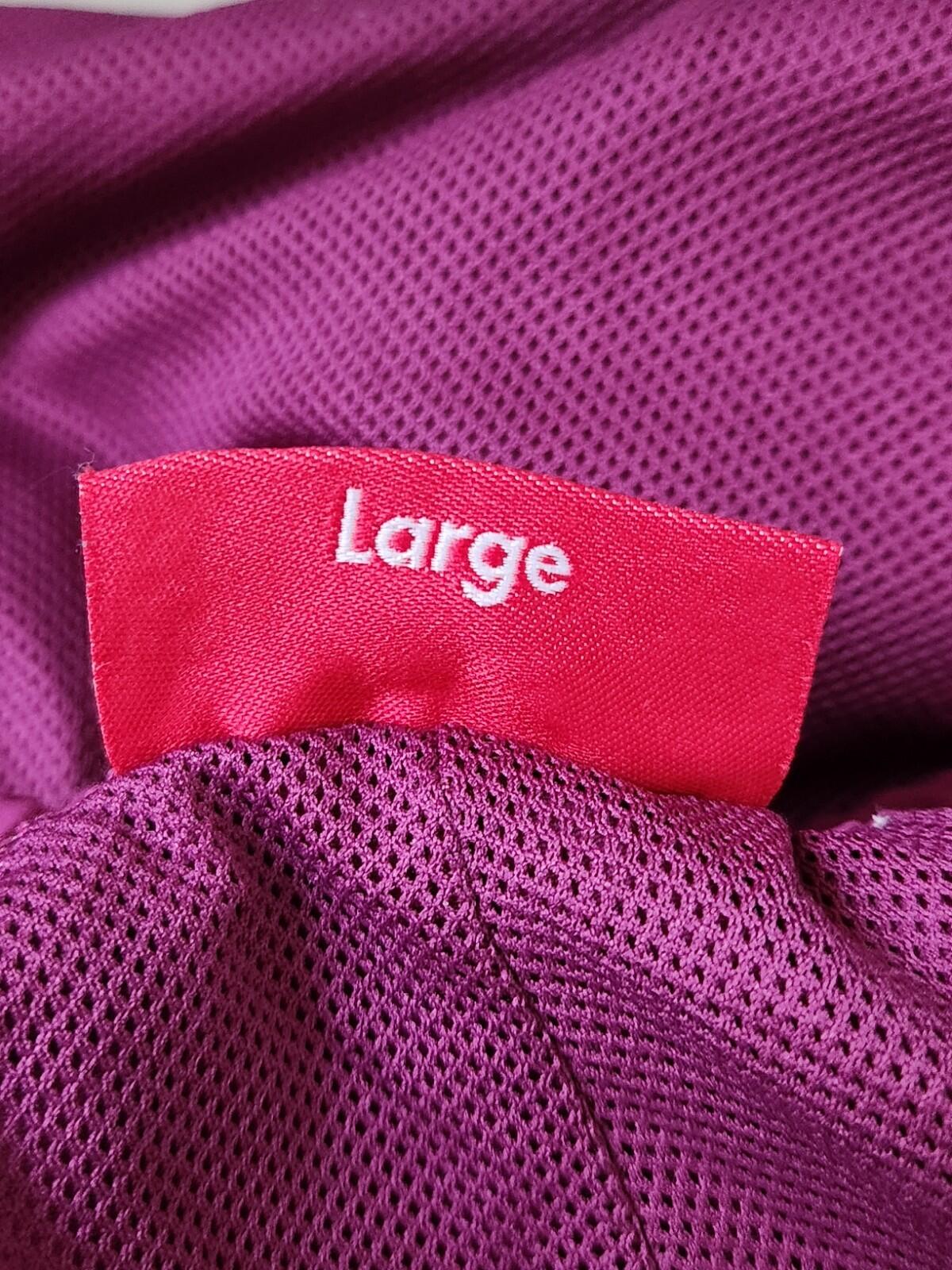 FW17 Supreme Arc Track Pant Magenta Größe L Wasserabweisend