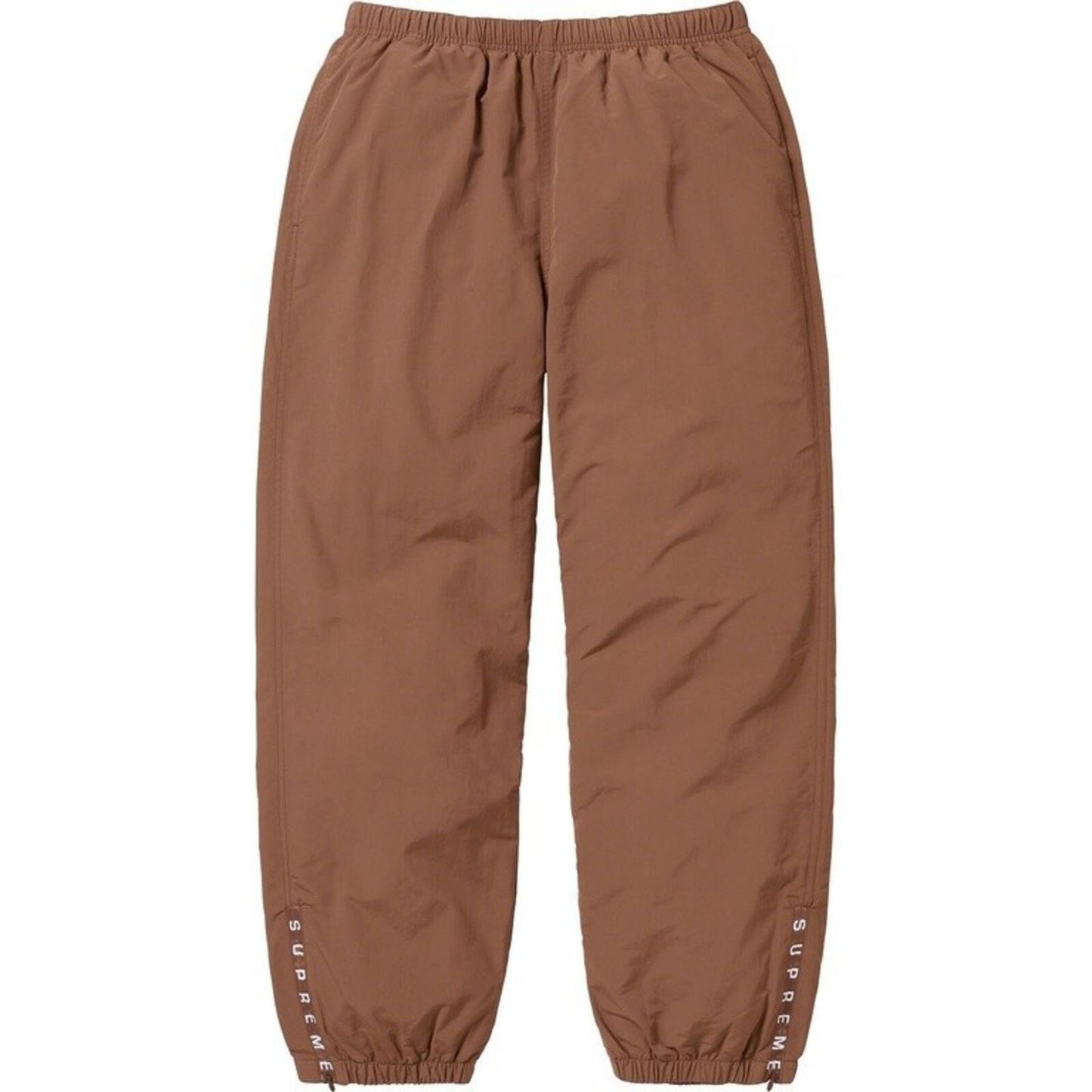 FW23 Supreme Warm Up Pant Brown Size  Water Resistant