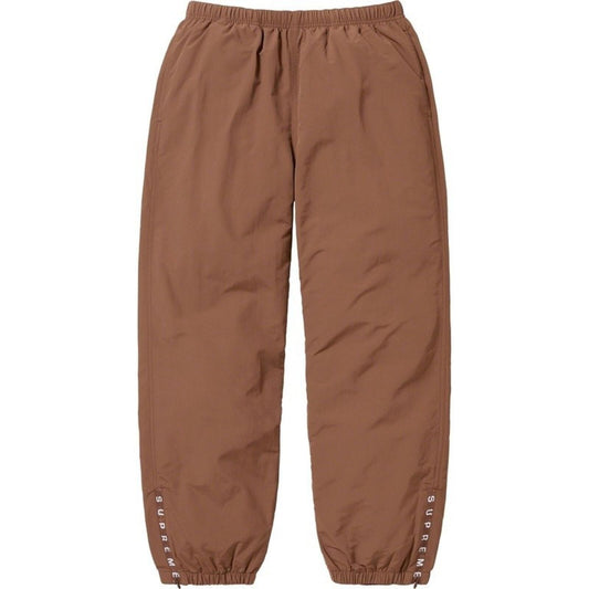 FW23 Supreme Warm Up Pant Brown Size  Water Resistant