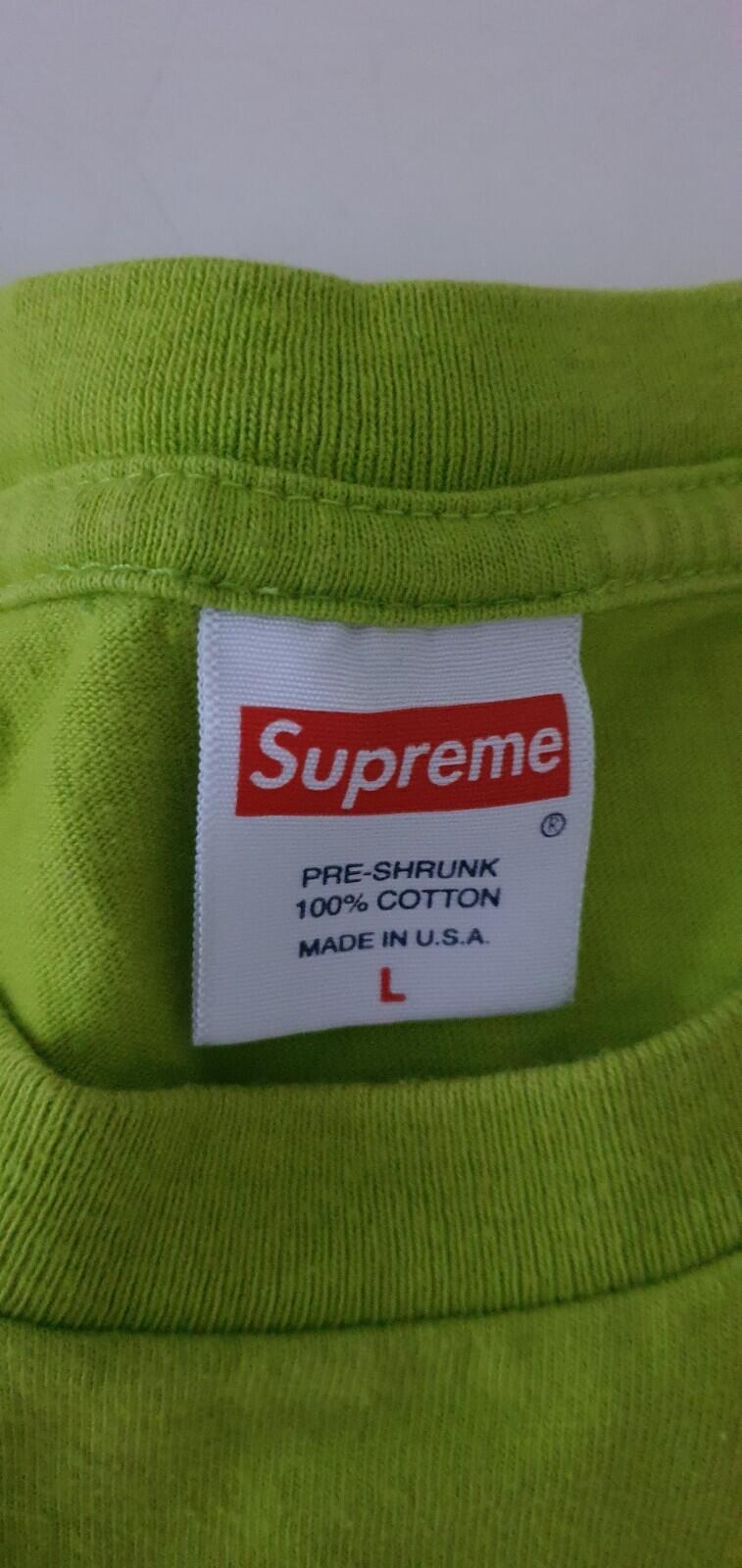 FW17 Supreme x Akira Pill Lime tee size L large T-shirt Anime Japanese