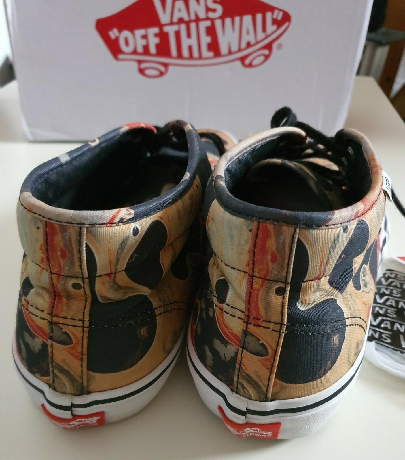 FW17 Supreme Vans Andres Serrano Blood and Semen Chukka UK 10 US 11 EUR 44.5