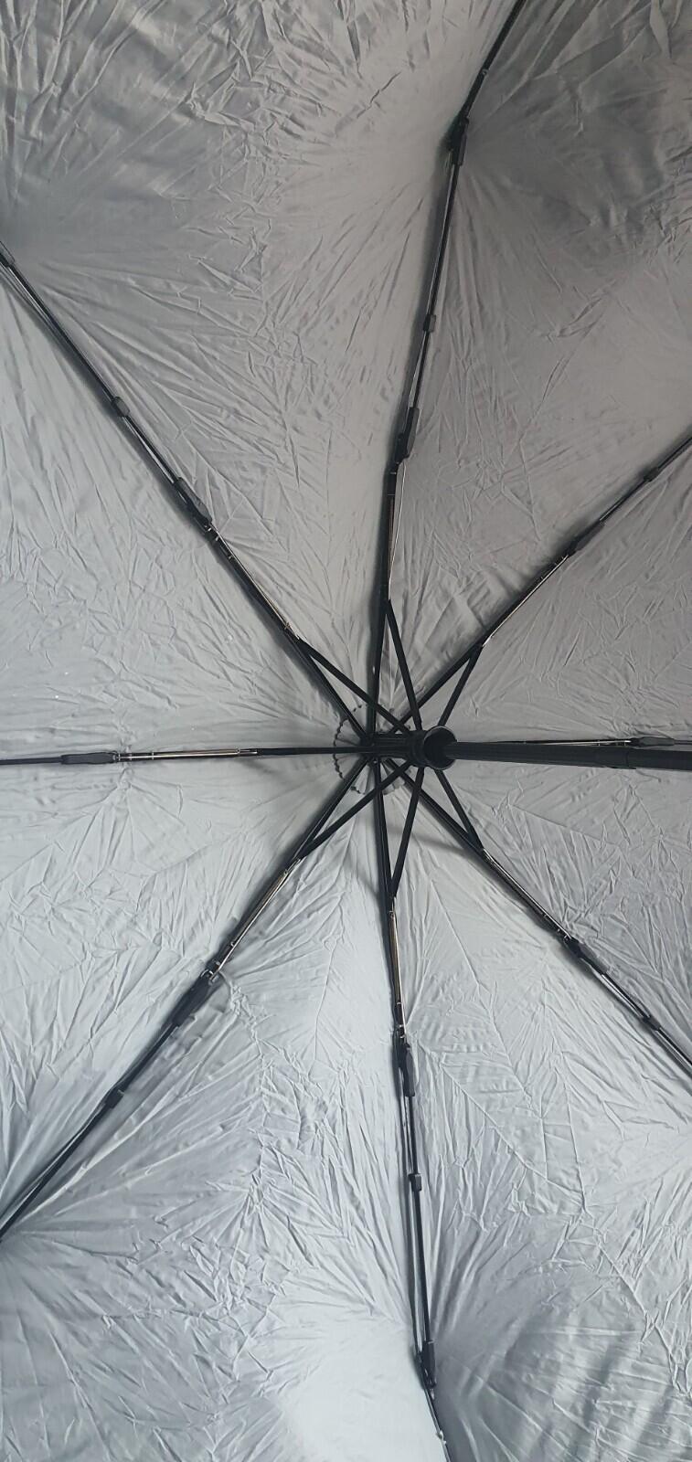 FW16 Supreme ShedRain reflective repeat umbrella Grey 54" Collapsible