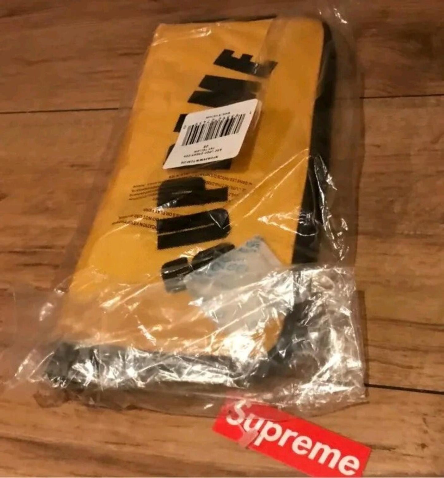 SS19 Supreme x THE NORTH FACE Arc Logo Organizer Bag Geldbörse Gelb