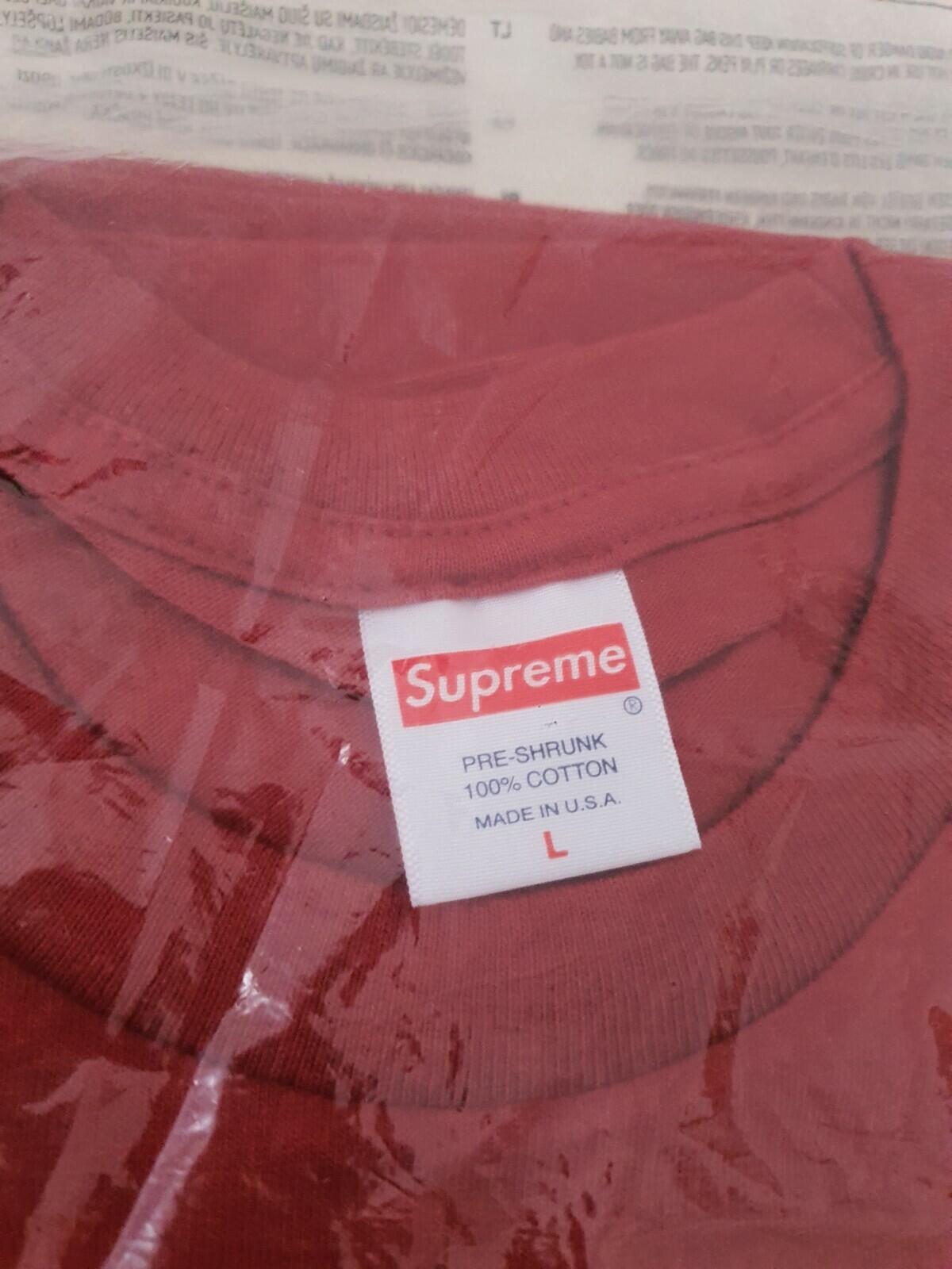 SS18 Supreme Ganesha Tee Brick Size L
