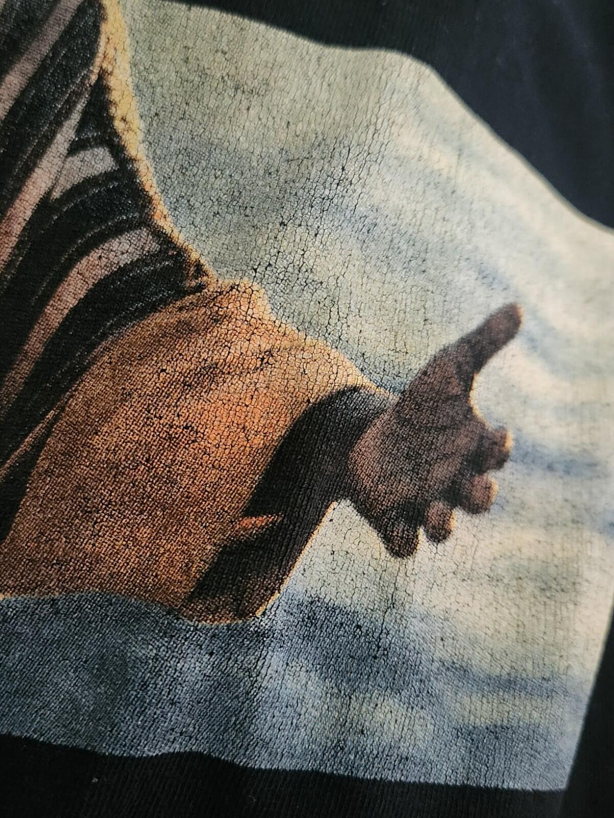 FW12 Supreme x Stax Isaac Hayes Black Moses Tee M Medium T-shirt Vintage 2012