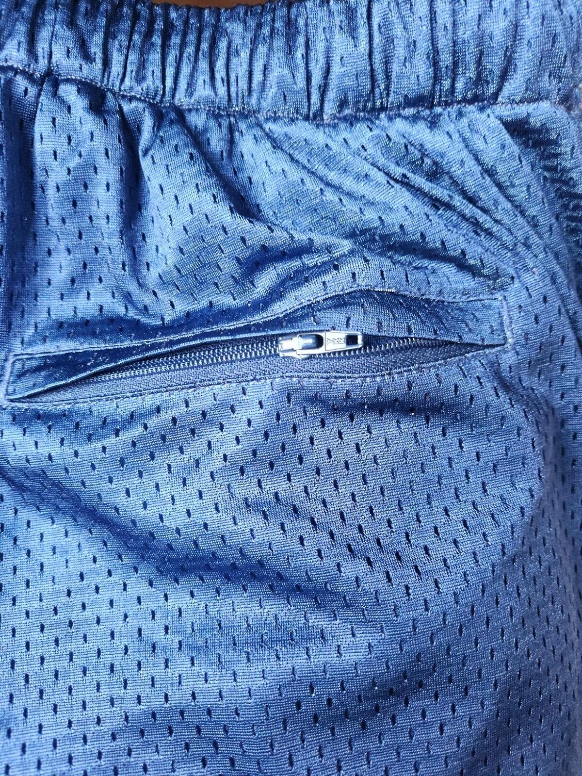 SS23 Supreme Slap Shot Baggy Mesh Short Navy Shorts Size XL Blue