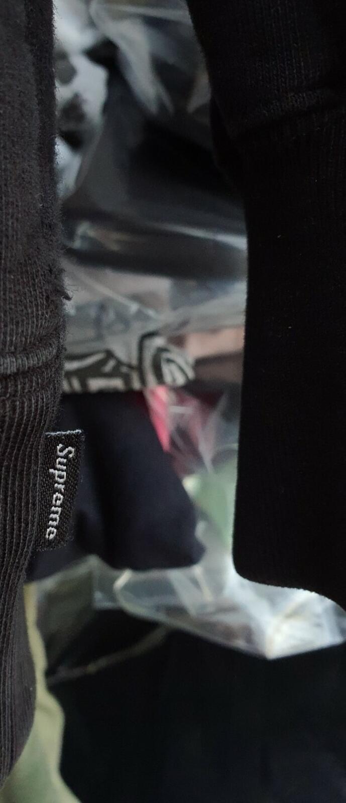 FW18 Supreme Love or Hate hooded sweatshirt black hoodie size M medium