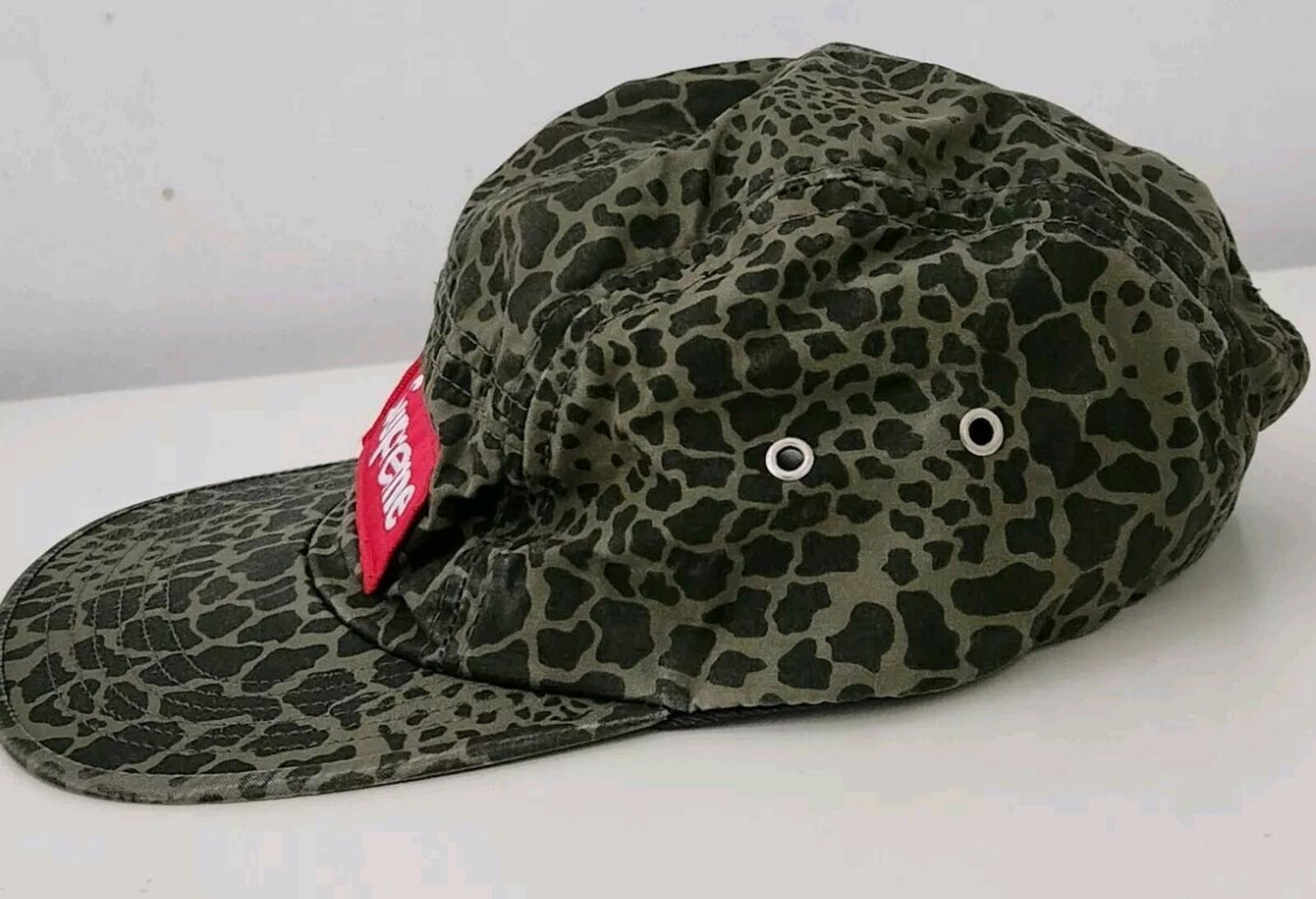 SS12 Supreme Giraffe camo camp cap Multicolour box logo vintage 2012 Rare Hat