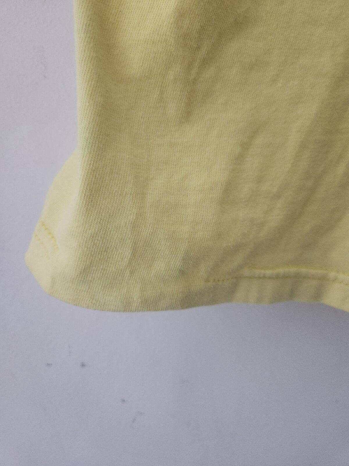 SS12 Supreme Cheerleader Tee medium M Yellow t-shirt vintage 2012 rare girl