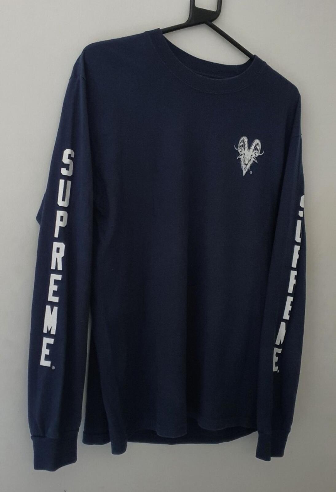 FW10 Supreme x Sean Cliver Pentagram L/S tee M medium T-shirt vintage Very Rare