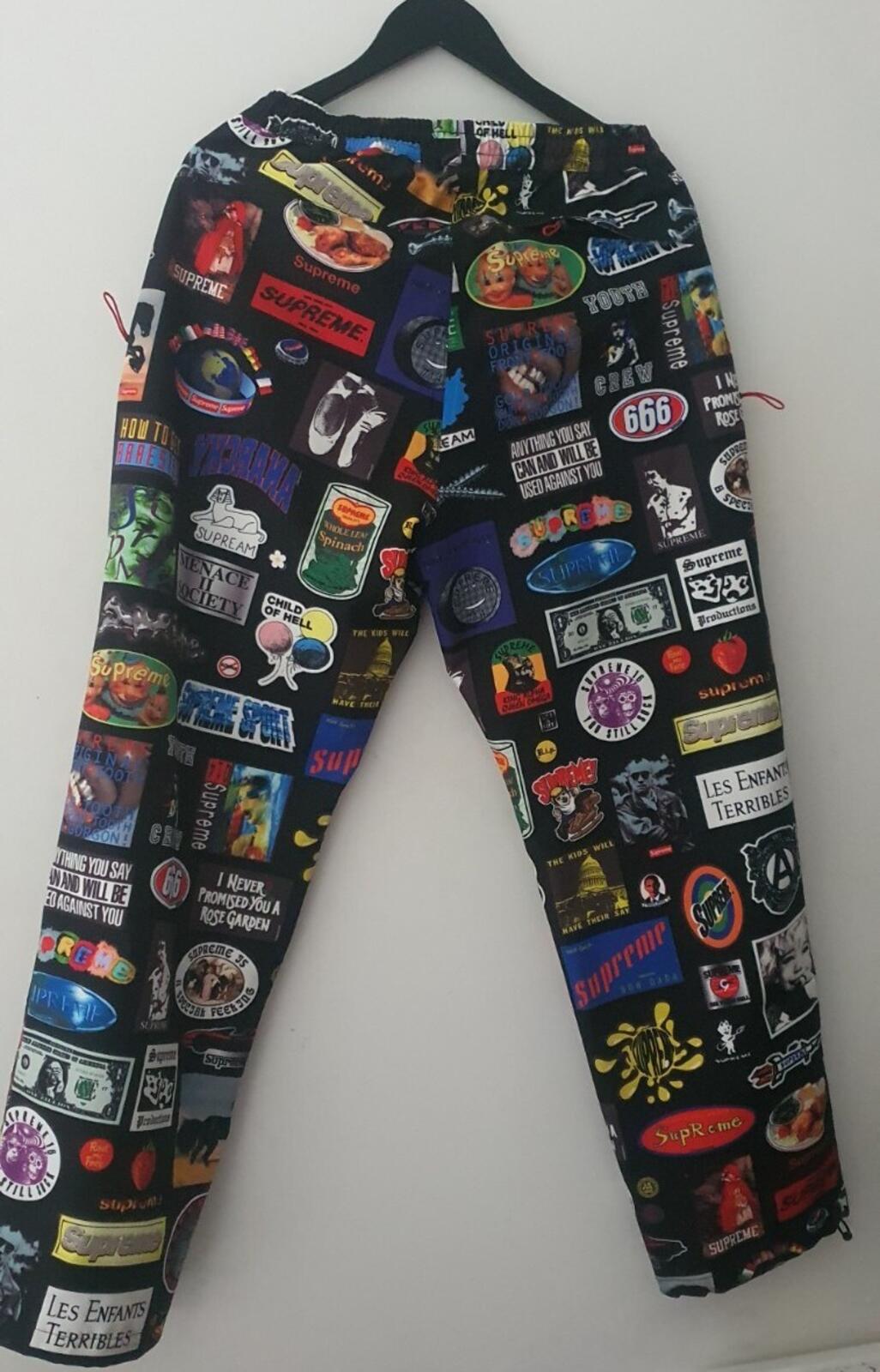 SS21 Supreme GORE-TEX Stickers pant size M medium pants