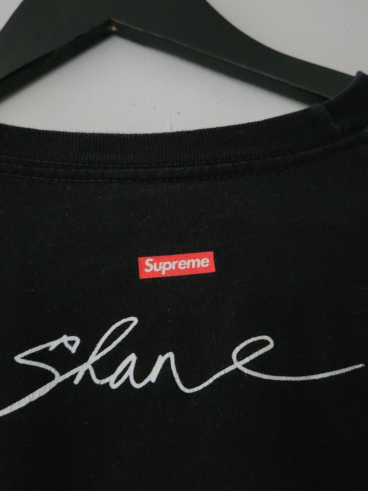 FW13 Supreme x Shane MacGowan T-Shirt M Medium Schwarz T-Shirt Fairy Tale Of New York