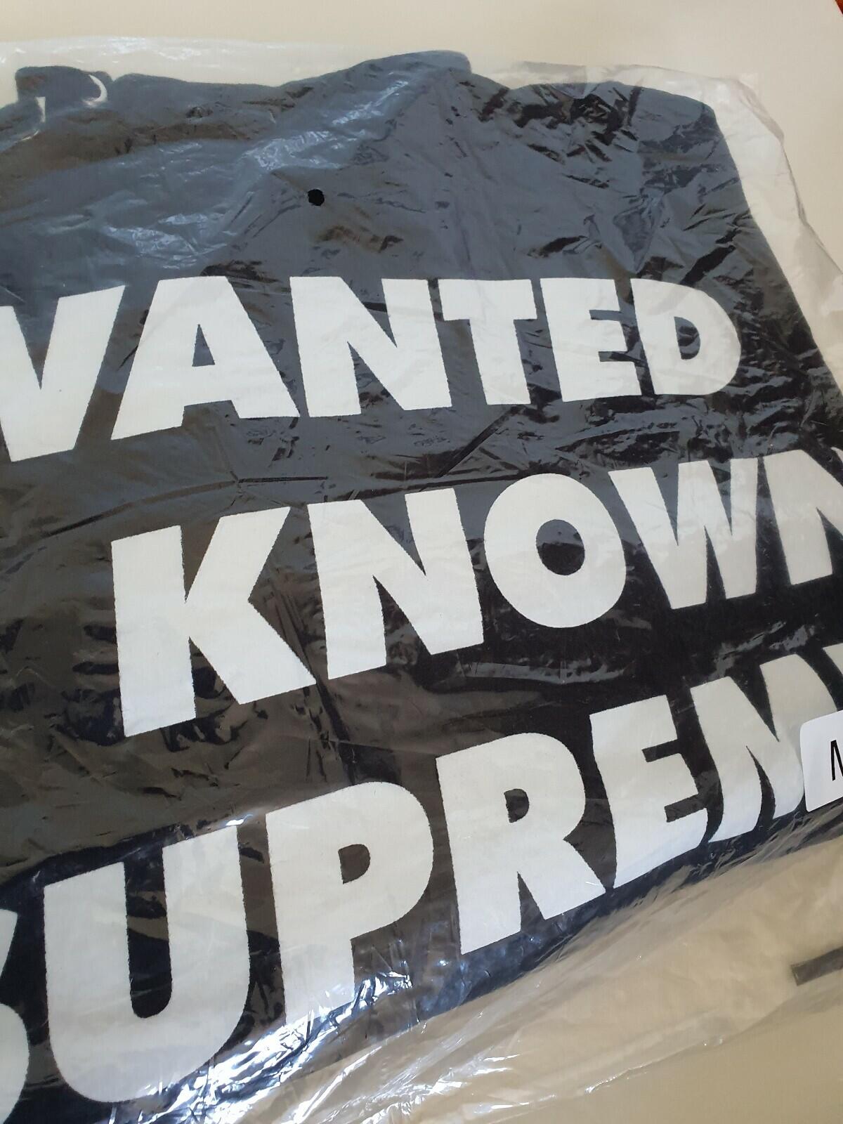 SS20 Supreme  Known As Hooded Sweatshirt Black Size M