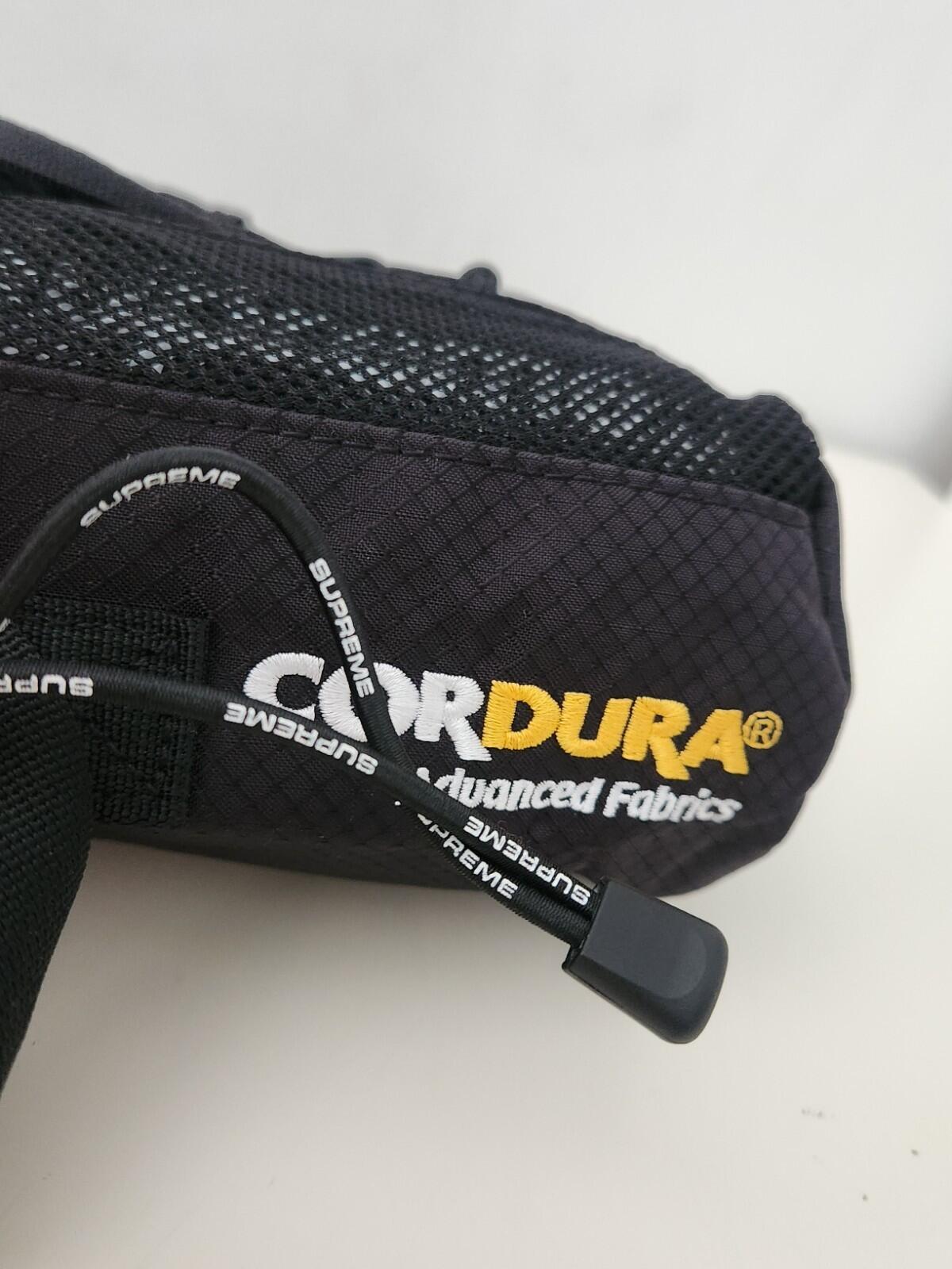 SS22 Supreme side bag black Shoulder Water resistant Water bottle Nalgene 500 ml