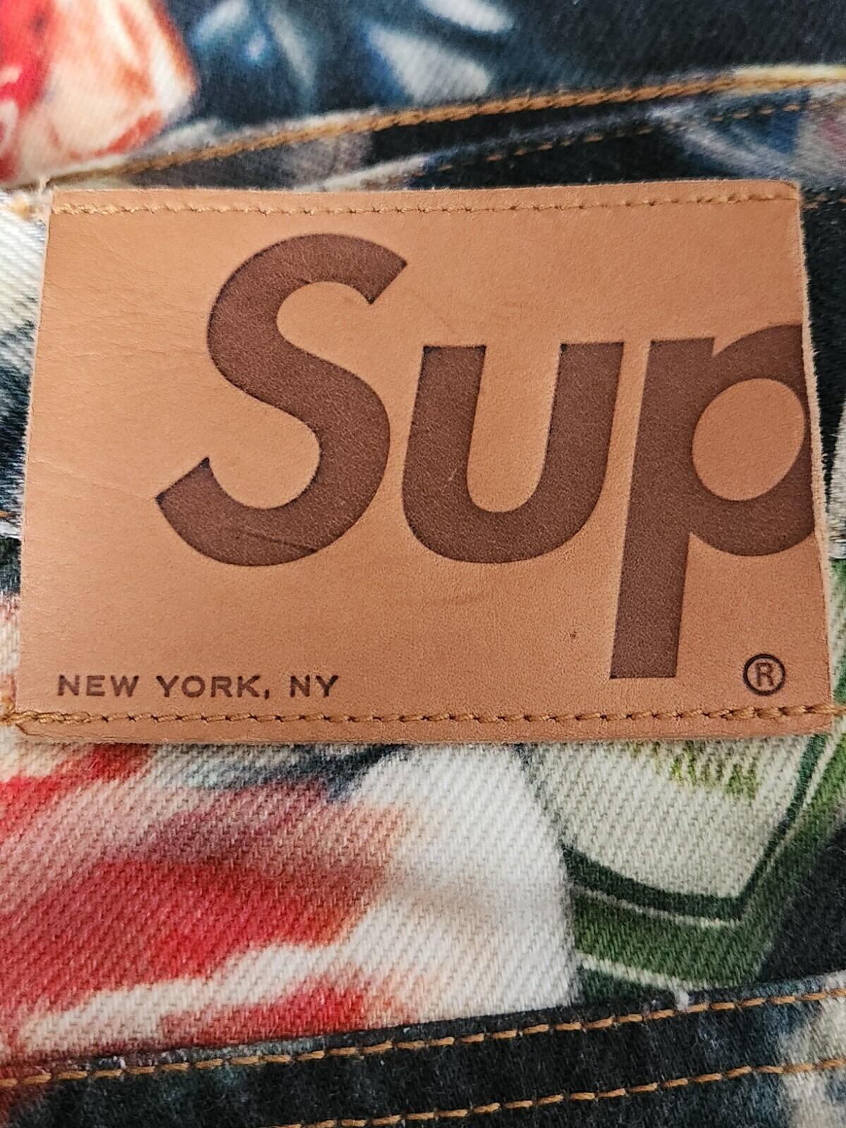 SS21 Supreme Cans regular jeans size 34 W34 L32 Cotton Trousers Pants