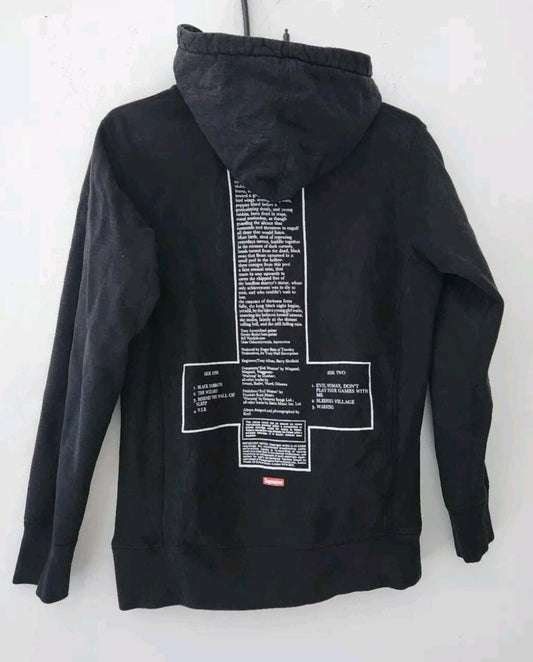 Sudadera con capucha SS16 Supreme x Black Sabbath negra talla S