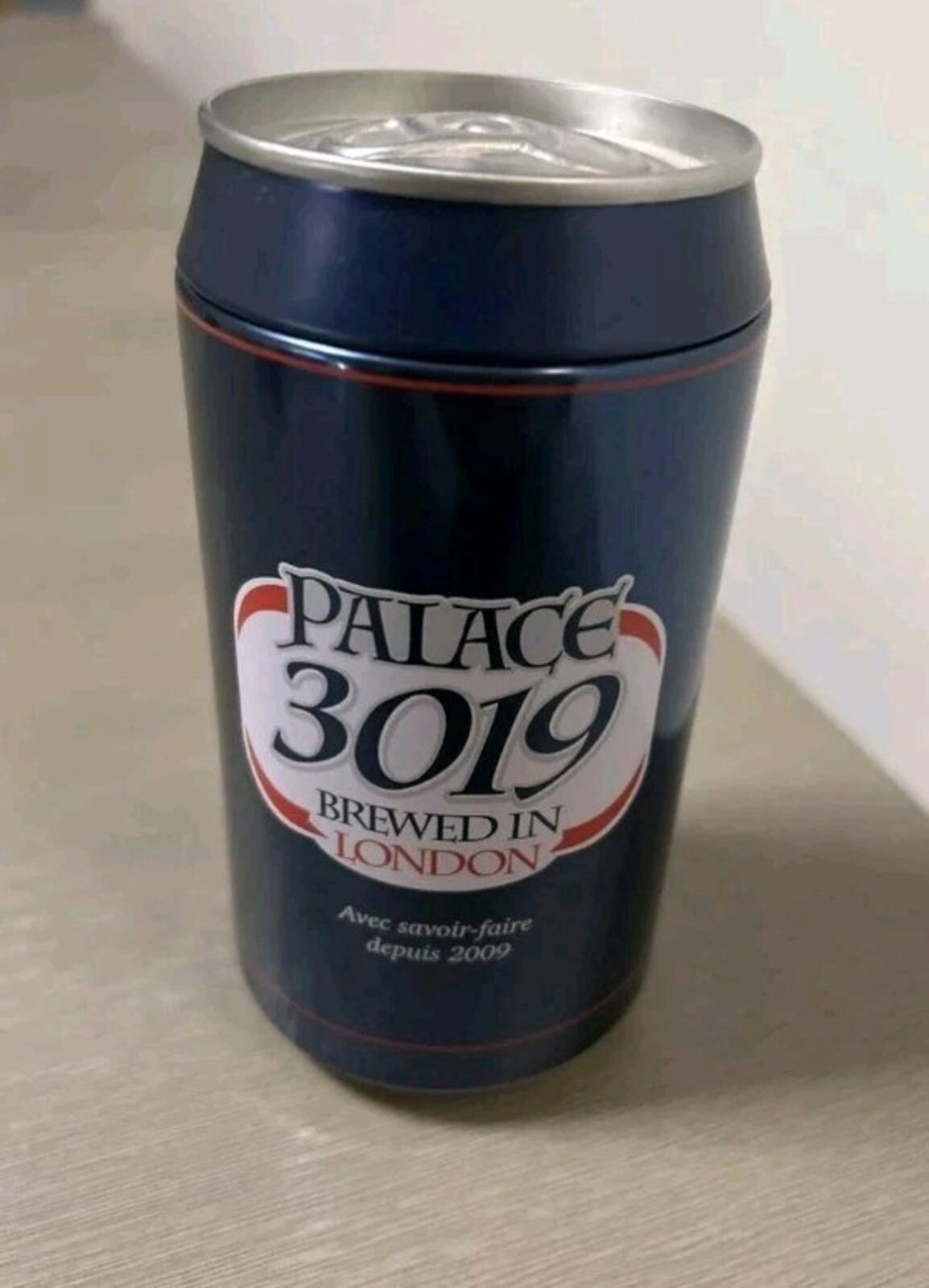 SS20 Palace Skateboards Metal Can Stash Tin