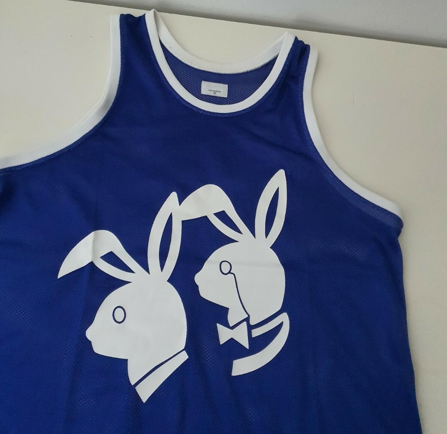 SS09 Supreme Appletown Mesh Tank Top Blue Size M