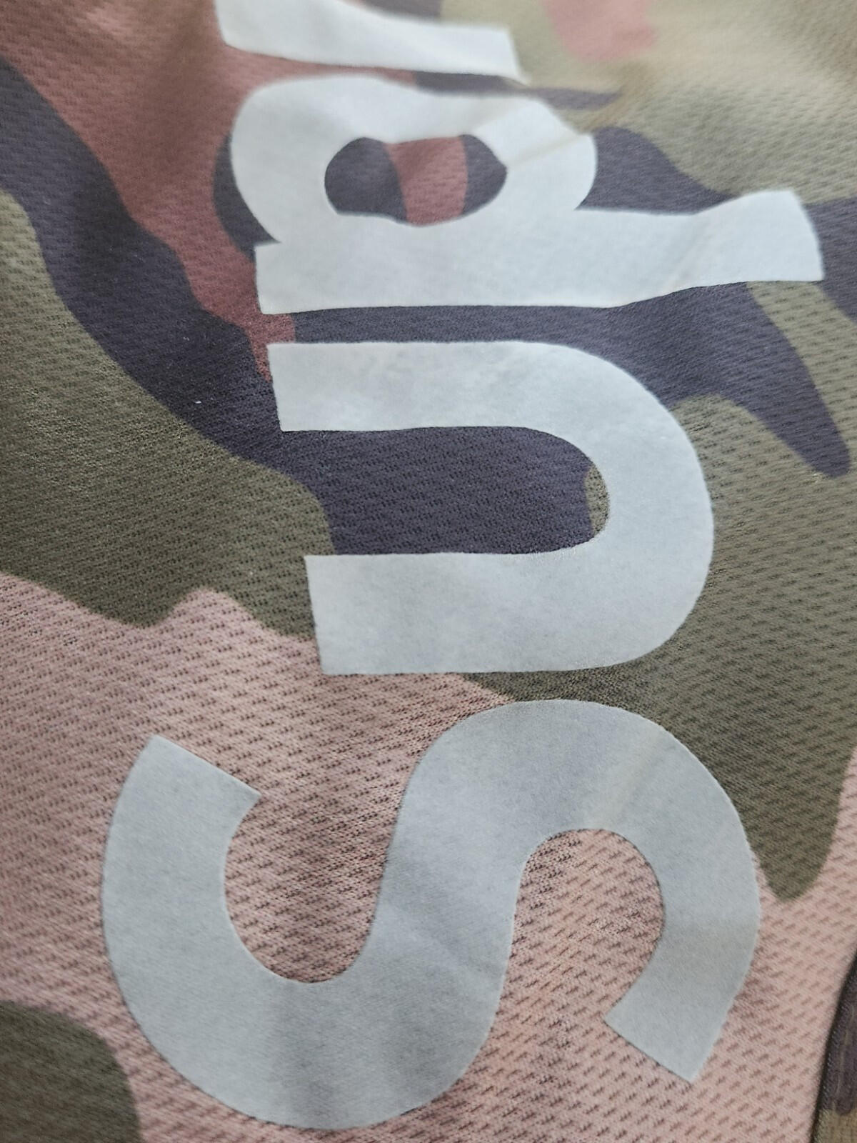 FW22 Supreme x Polartec Facemask Beanie Woodland Camo