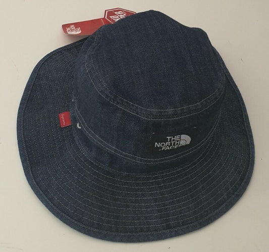 Gorra de pescador TNF S/M SS15 Supreme x THE NORTH FACE Windstopper vaquera transpirable. Rara.