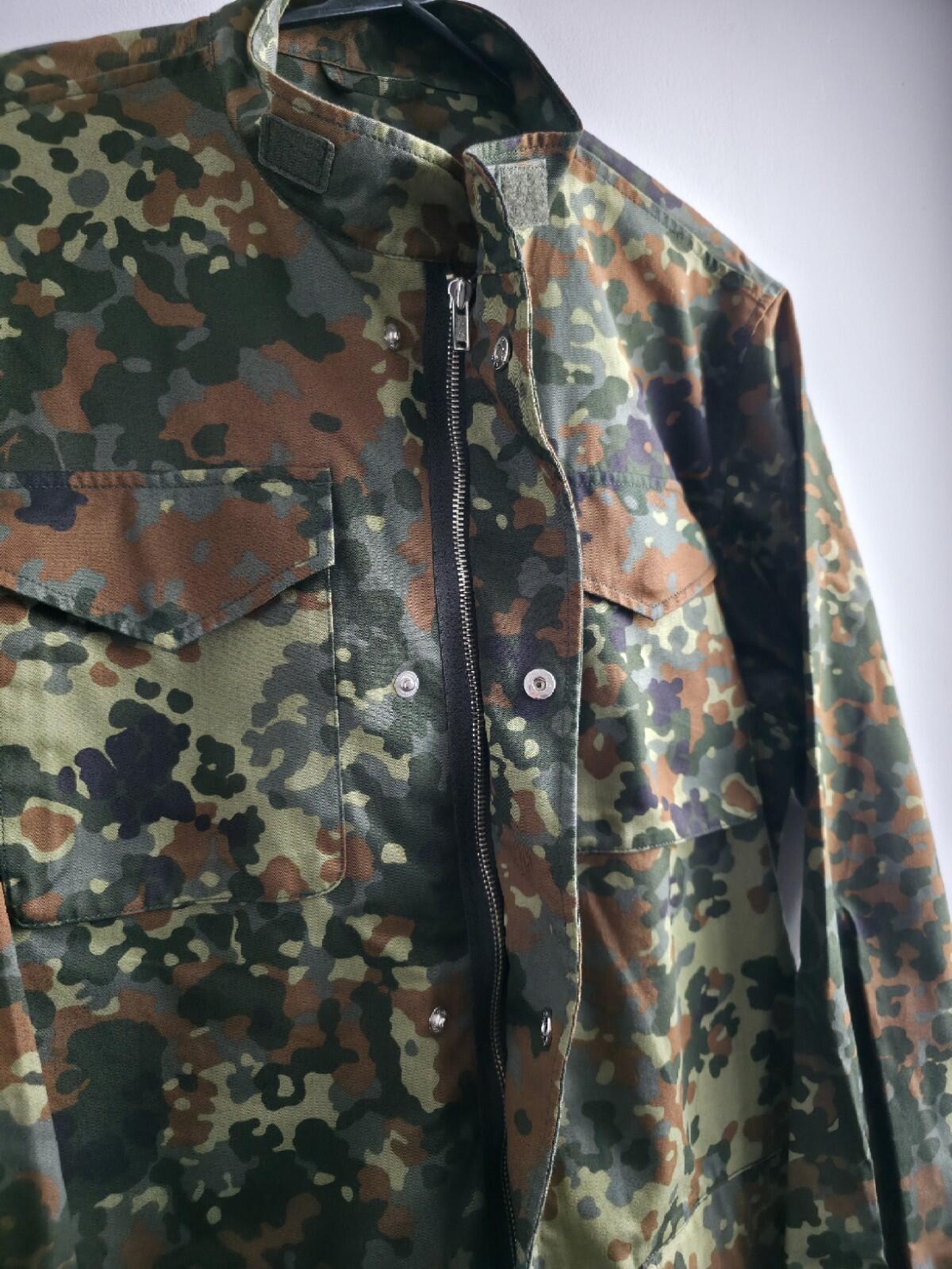 2001 Supreme M65 Jacke Deutsches Flecktarn Camo Größe L