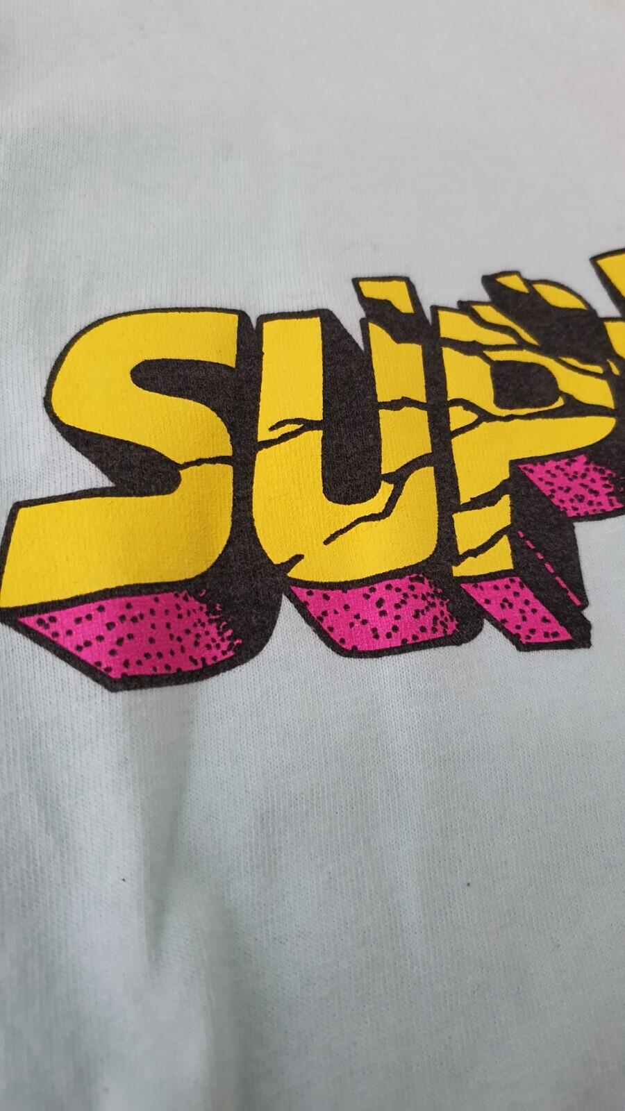 FW08 Supreme Hulk Smash Logo Tee Size L