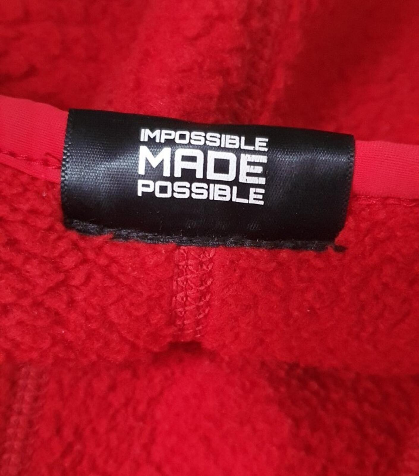 FW17 Supreme Polartec Deep Pile Balaclava red fleece beanie