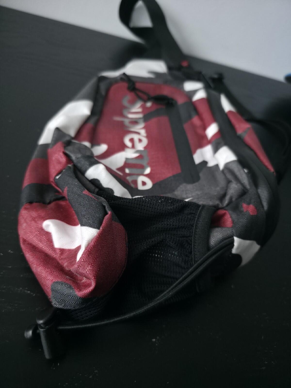 SS21 Supreme Sling Bag Cordura Red Camo