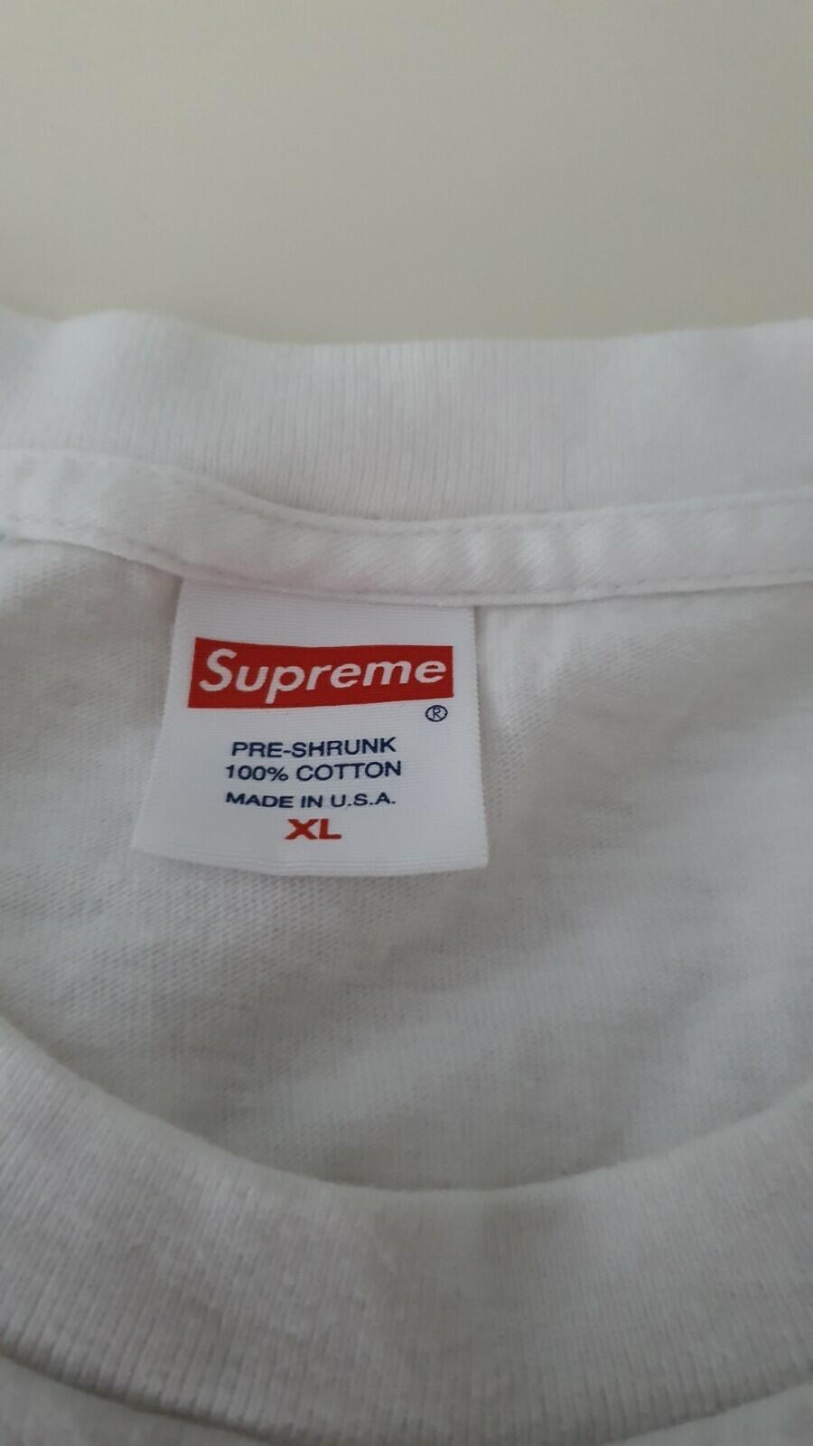 FW16 Supreme Is Special Feeling tee white T-shirt size XL