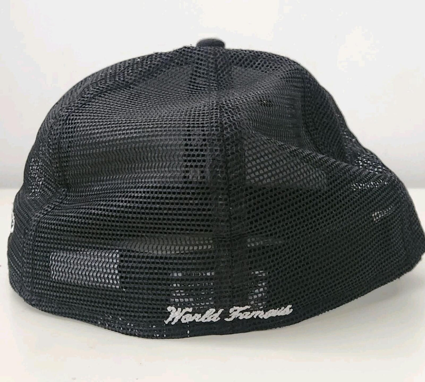 SS23 Supreme Box Logo Mesh Back New Era Hat size 7 1/4 black cap snapback