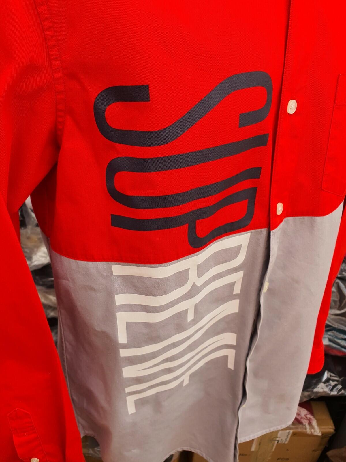 SS14 Supreme Competition shirt Red size M Medium button up