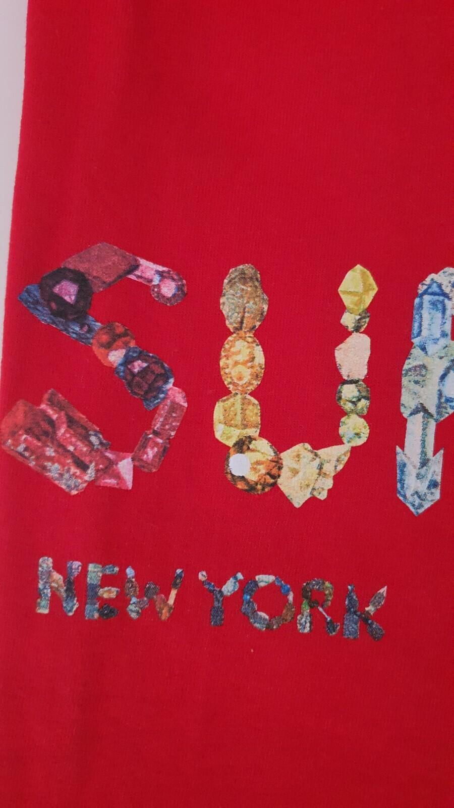 SS18 Supreme Crystals tee red Rocks T-shirt size XL New with tag