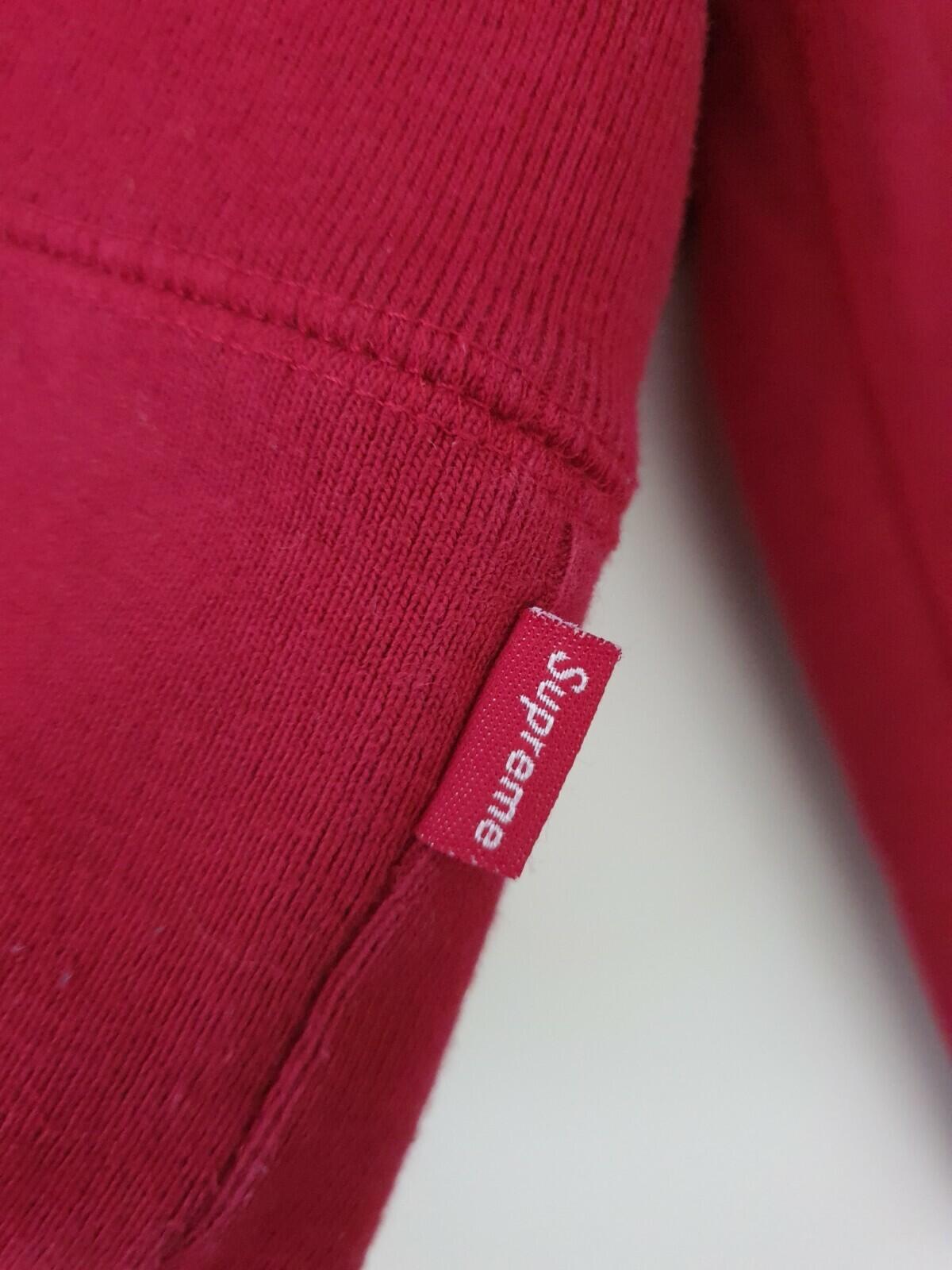 SS17 Supreme Michael Jackson hooded sweatshirt cardinal M medium hoodie red MJ