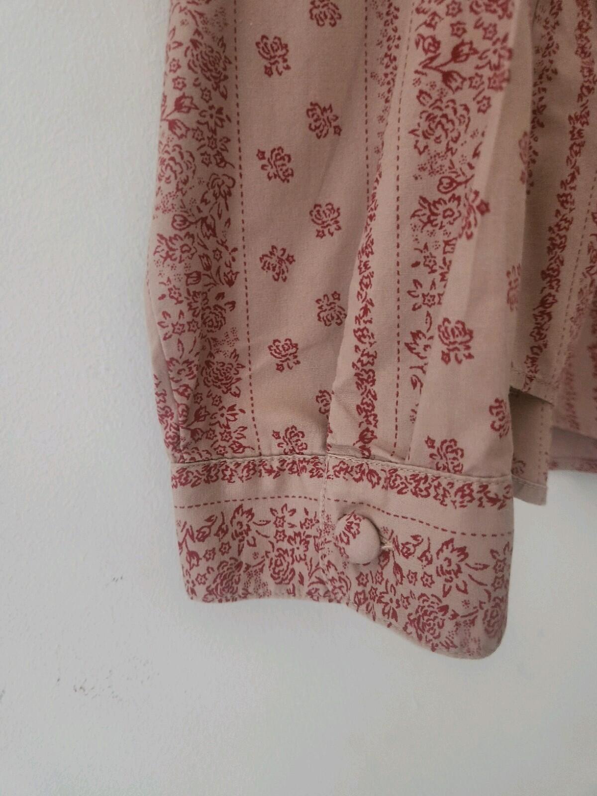 SS16 Supreme Toggle Band Collar LS Shirt size XL Long Sleeve Top Worn 1x