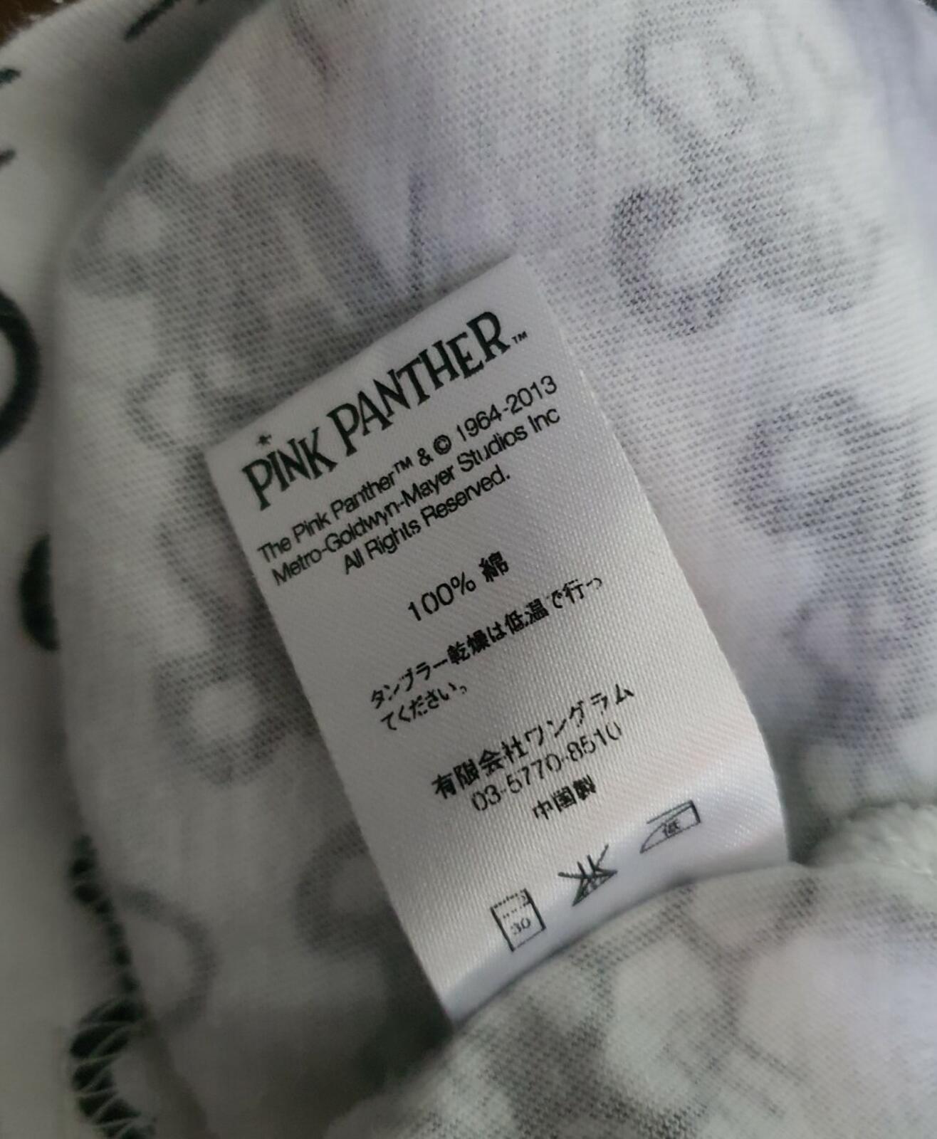 SS14 Supreme x Pink Panther Allover S/S Top M Medium Schwarz T-Shirt Selten