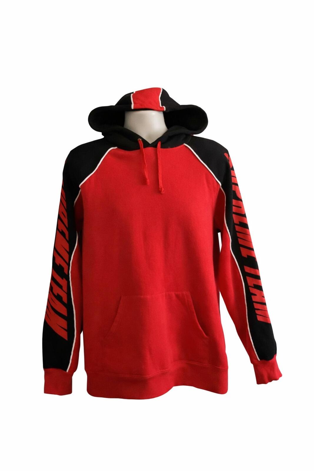 FW17 Supreme GT red / black hooded sweatshirt Supreme Team Hoodie size M medium
