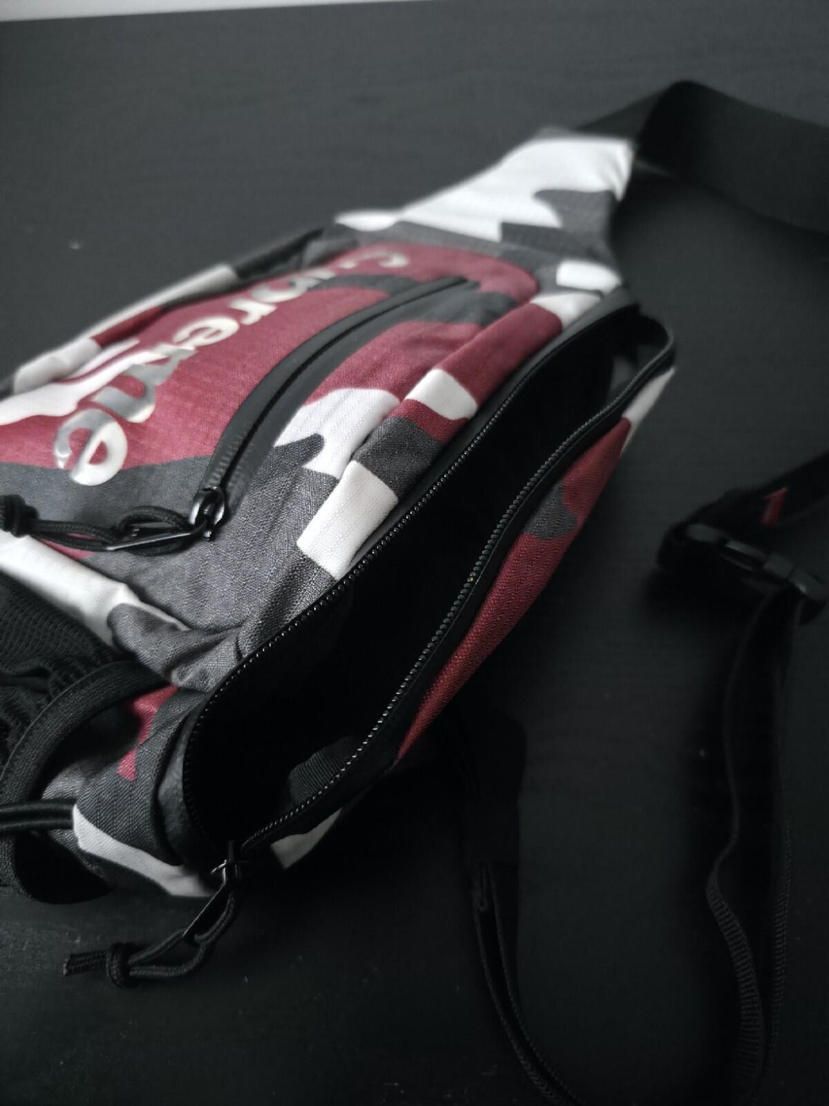 SS21 Supreme Sling Bag Cordura Red Camo