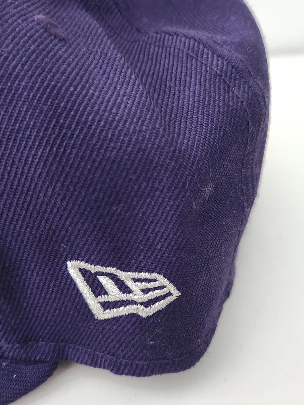 SS20 Supreme $1M box logo New Era size 7 1/4 purple cap wool hat new with tag
