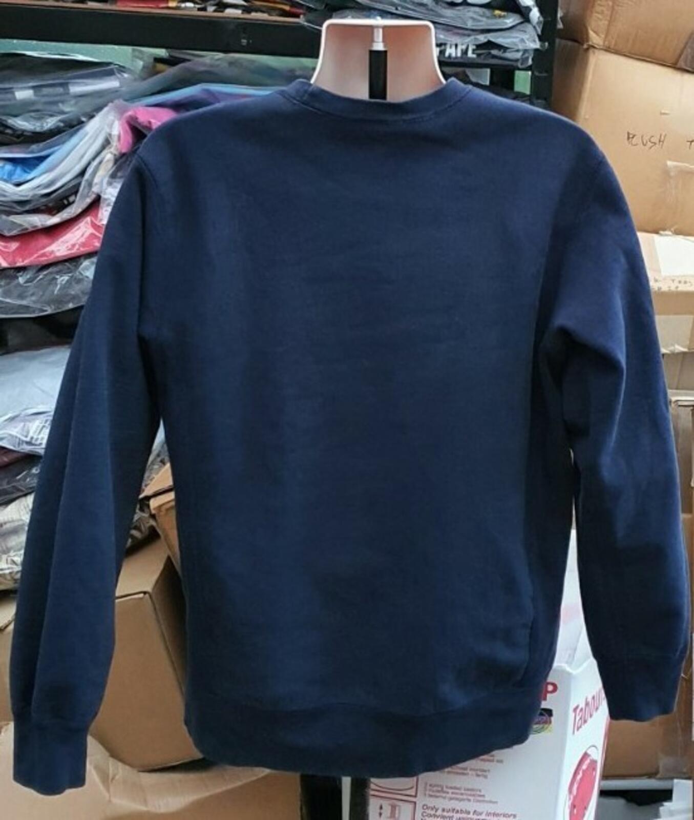 SS16 Supreme S Logo navy crewneck size L large sweatshirt Jumper