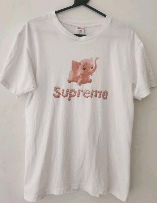 SS17 Supreme Elephant Tee weißes T-Shirt Größe L Made In U.S.A