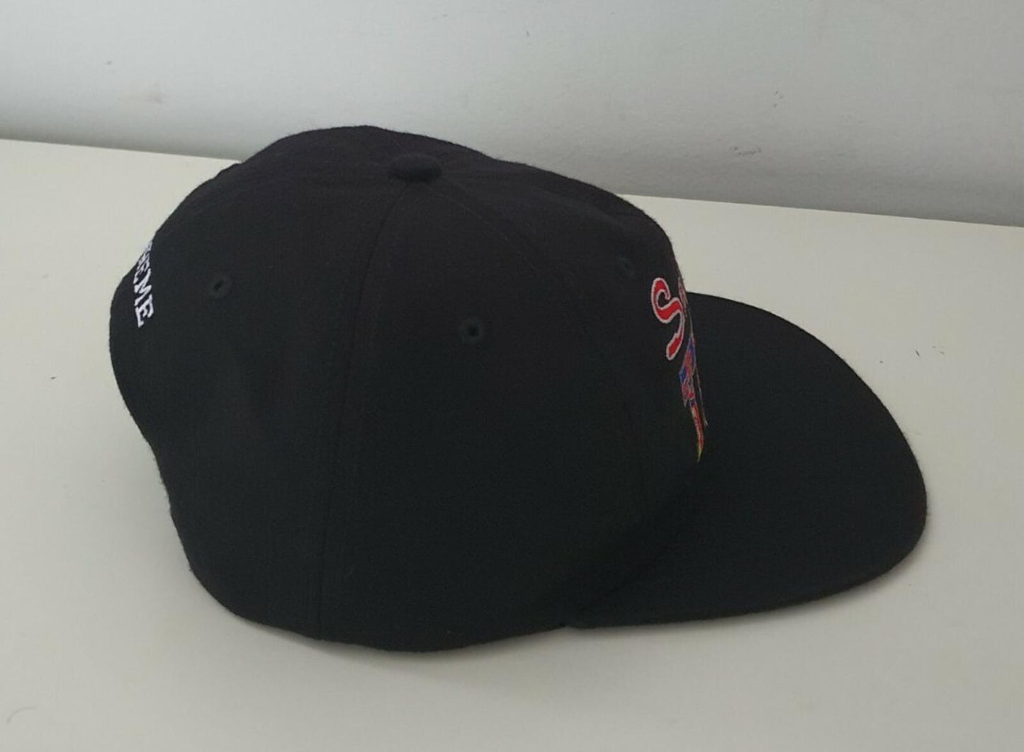 SS20 Supreme Supreme Team 6-panel Cap Black