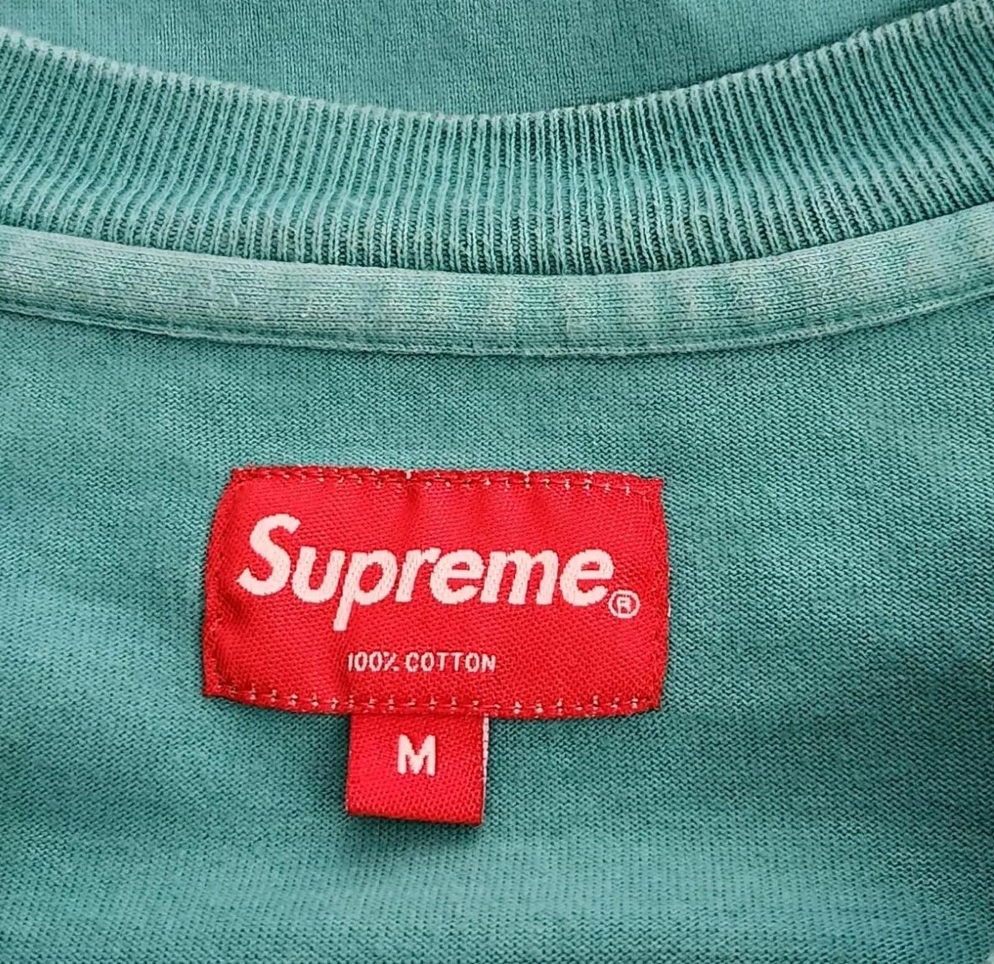 SS17 Department L/S Tee Long Sleeve Top tee size M Medium T-shirt Teal