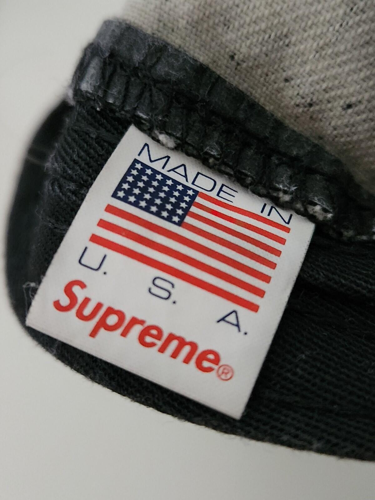 FW18 Supreme Military Camp Cap Mossy Oak Camo Hut Rotes Box-Logo