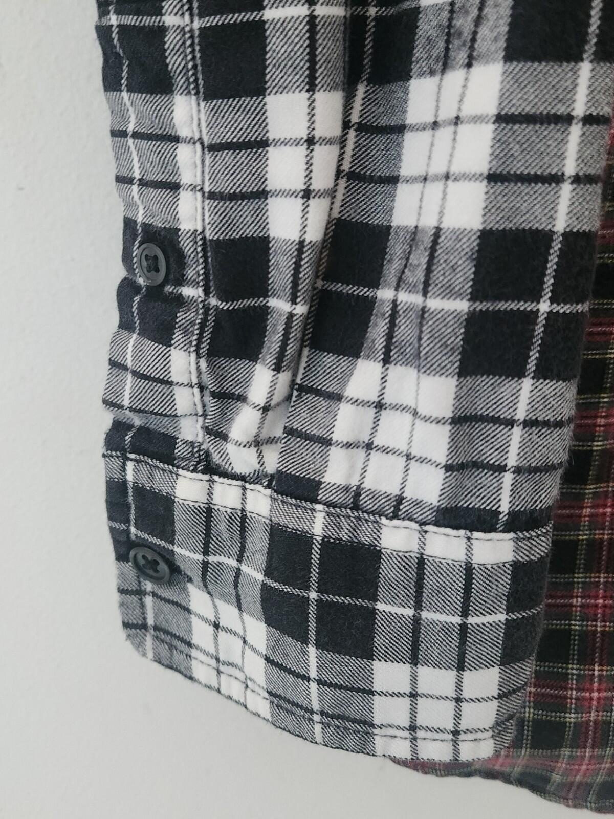 SS14 Supreme Hooded Flannel Shirt Rare Vintage 2014 Size M Medium