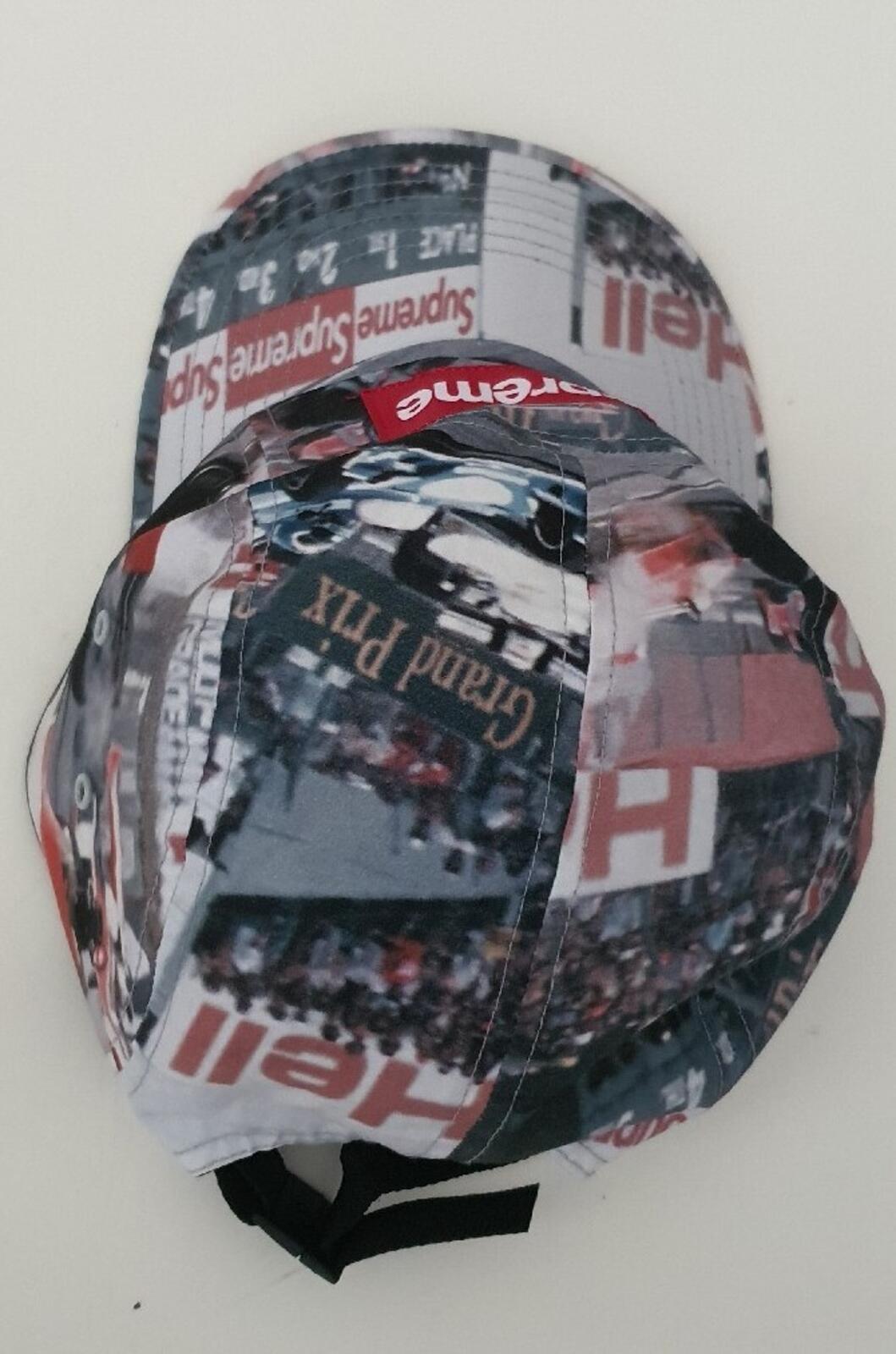 SS19 Supreme Grand Prix camp cap box logo Formula Hat